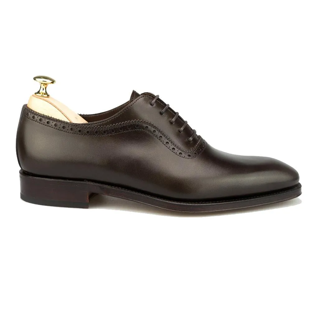Flat Feet Shoes - Brown Leather Paveley Brogue Oxfords with Arch Support sold by Costoso Italiano product image thumbnail 3