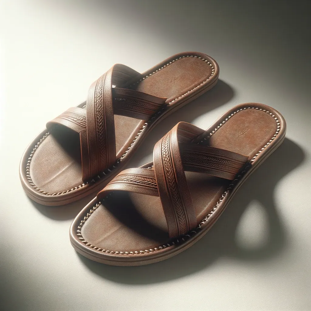 Brown Leather Peshawari Loafers | Wedding Shoes for Groom | Shoes for Haldi Mehendi Sangeet sold by Costoso Italiano