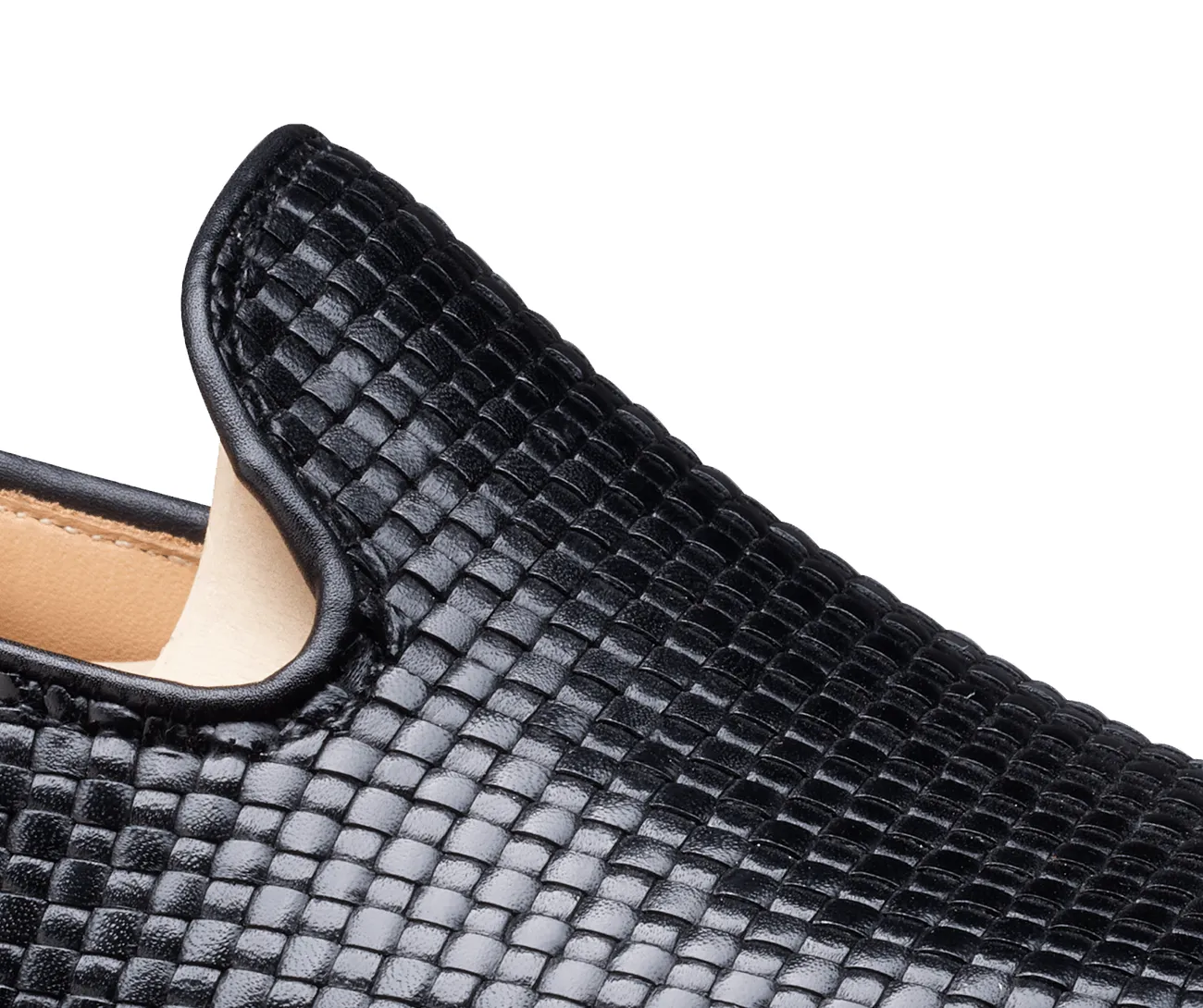 Flat Feet Shoes - Black Leather Bexley Loafers with Arch Support sold by Costoso Italiano product image thumbnail 4