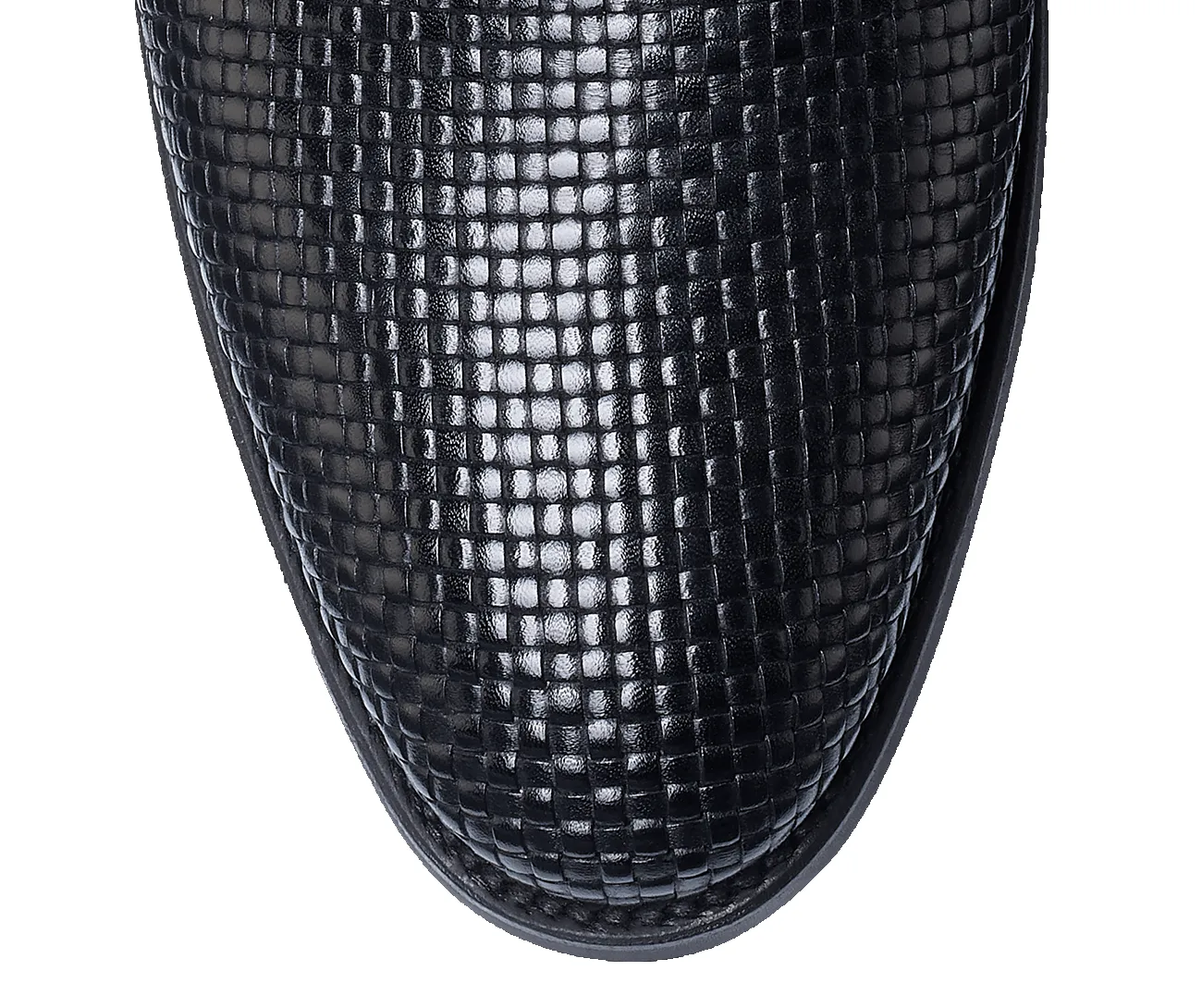 Flat Feet Shoes - Black Leather Bexley Loafers with Arch Support sold by Costoso Italiano product image thumbnail 5