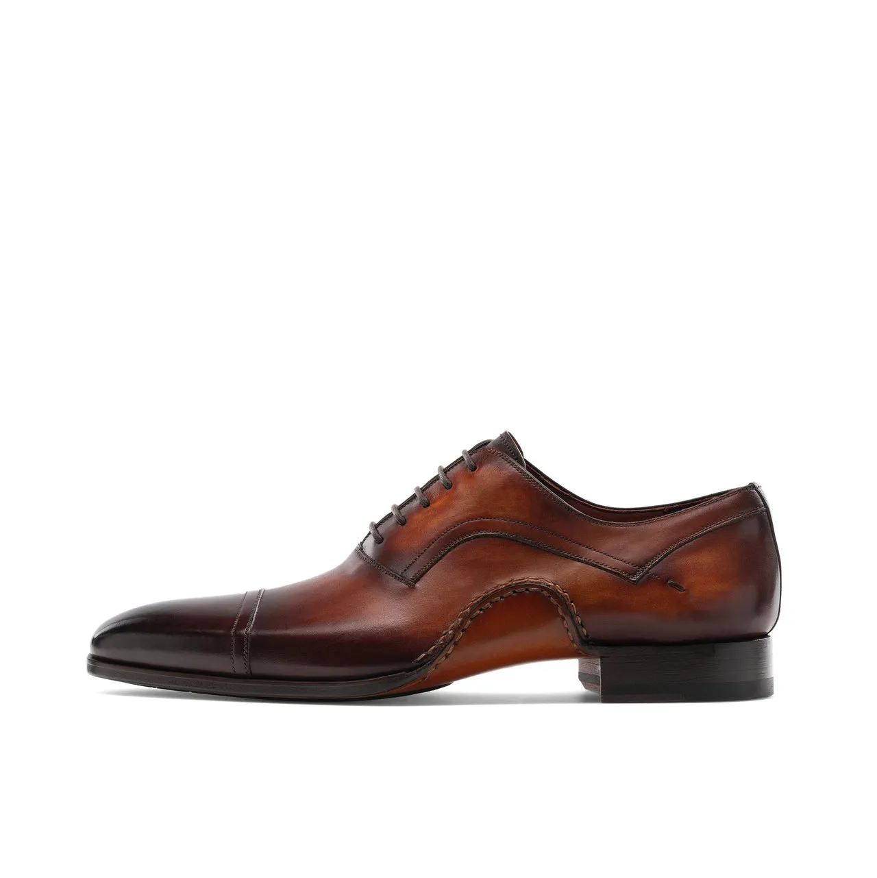 Brown Leather Byron Bay Oxfords Shoes sold by Costoso Italiano product image thumbnail 3