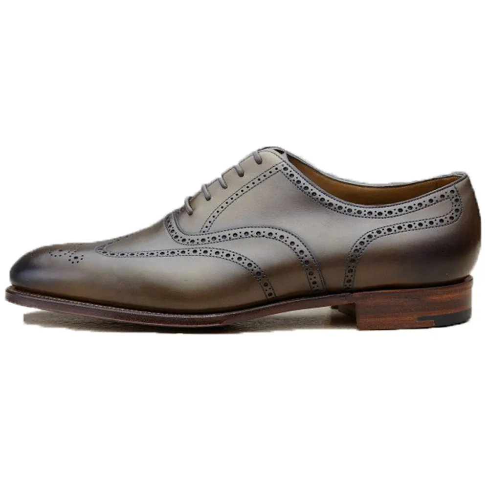 Height Increasing Olive Green Leather Wealden Oxfords sold by Costoso Italiano product image thumbnail 2