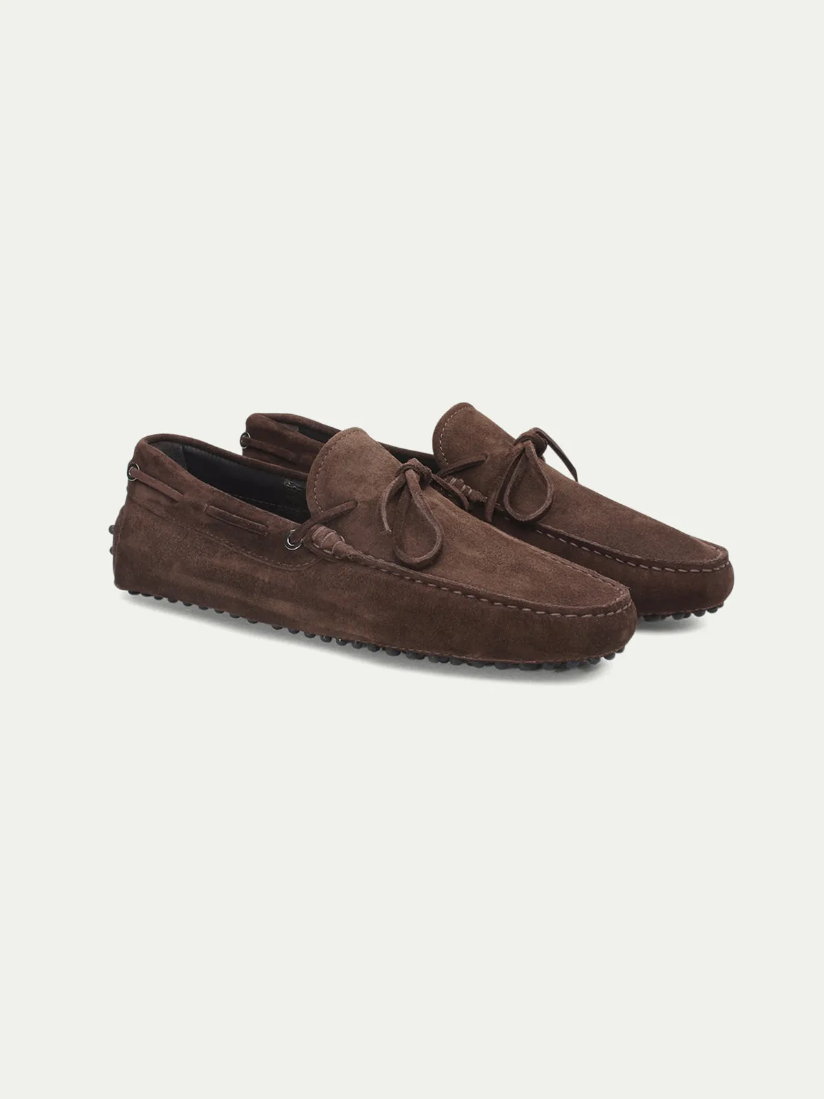 Brown Suede Ophelia Driving Loafers - AW24 sold by Costoso Italiano product image thumbnail 2