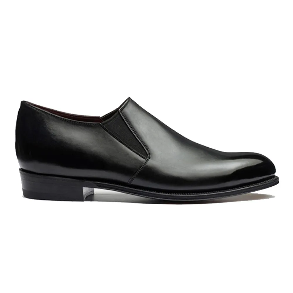 Height Increasing Black Leather Worthing Loafers sold by Costoso Italiano product image thumbnail 3