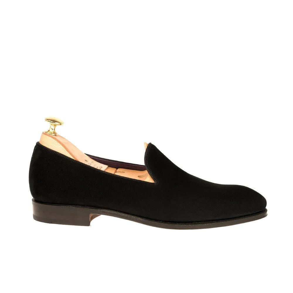 Height Increasing Black Suede Corbett Loafers sold by Costoso Italiano product image thumbnail 2