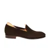 Height Increasing Brown Suede Corby Loafers sold by Costoso Italiano
