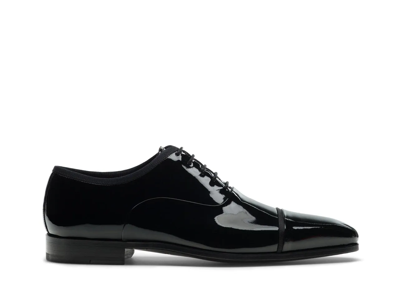 Black Patent Leather Maubara Lace Up Oxfords sold by Costoso Italiano product image thumbnail 2