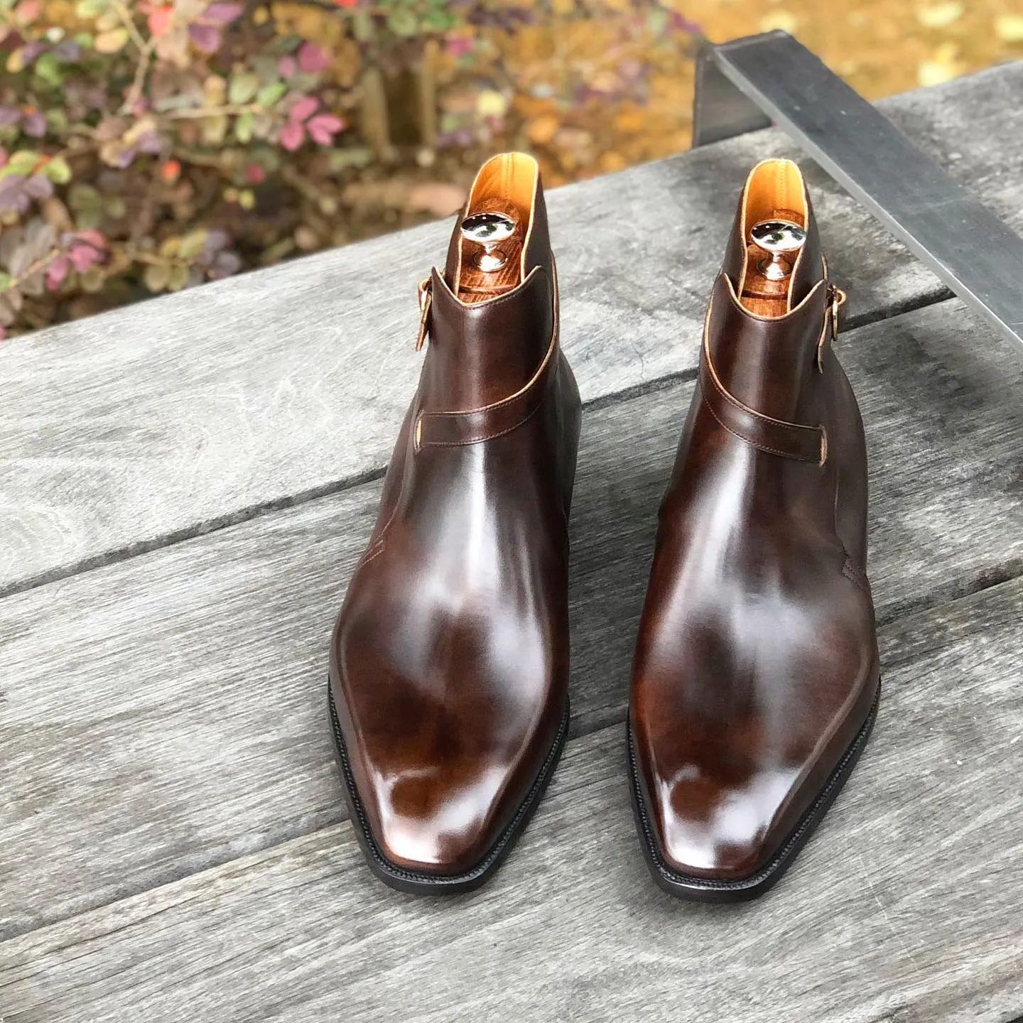 Brown Leather Alvor Slip On Jodhpur Boots - AW24 sold by Costoso Italiano product image thumbnail 3