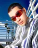 The Warp Zone - Black Cherry sold by Crap Eyewear