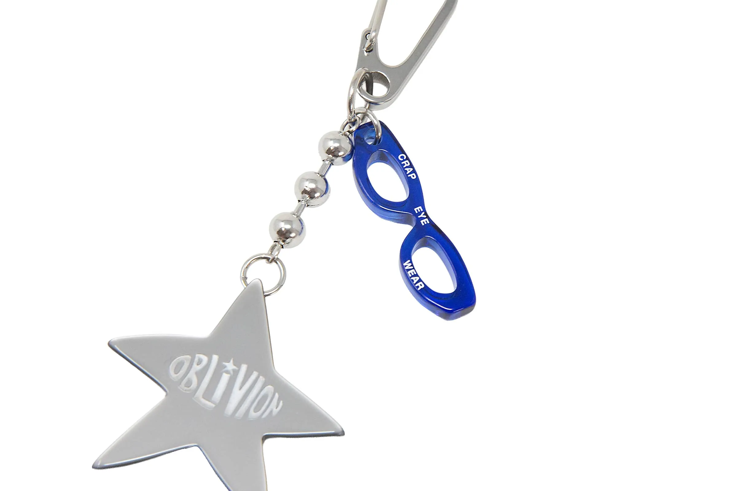 Oblivion Star Keychain - Recycled Silver sold by Crap Eyewear product image thumbnail 2
