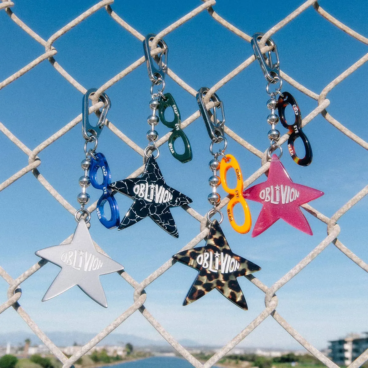 Oblivion Star Keychain - Recycled Silver sold by Crap Eyewear product image thumbnail 4