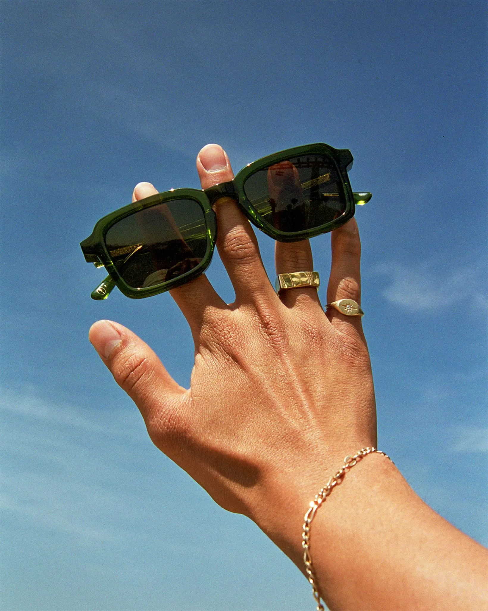The Heavy Tropix - Crystal Olive Bio Polarized sold by Crap Eyewear product image thumbnail 3