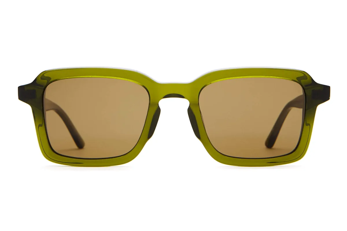 The Heavy Tropix - Crystal Olive Bio Polarized sold by Crap Eyewear