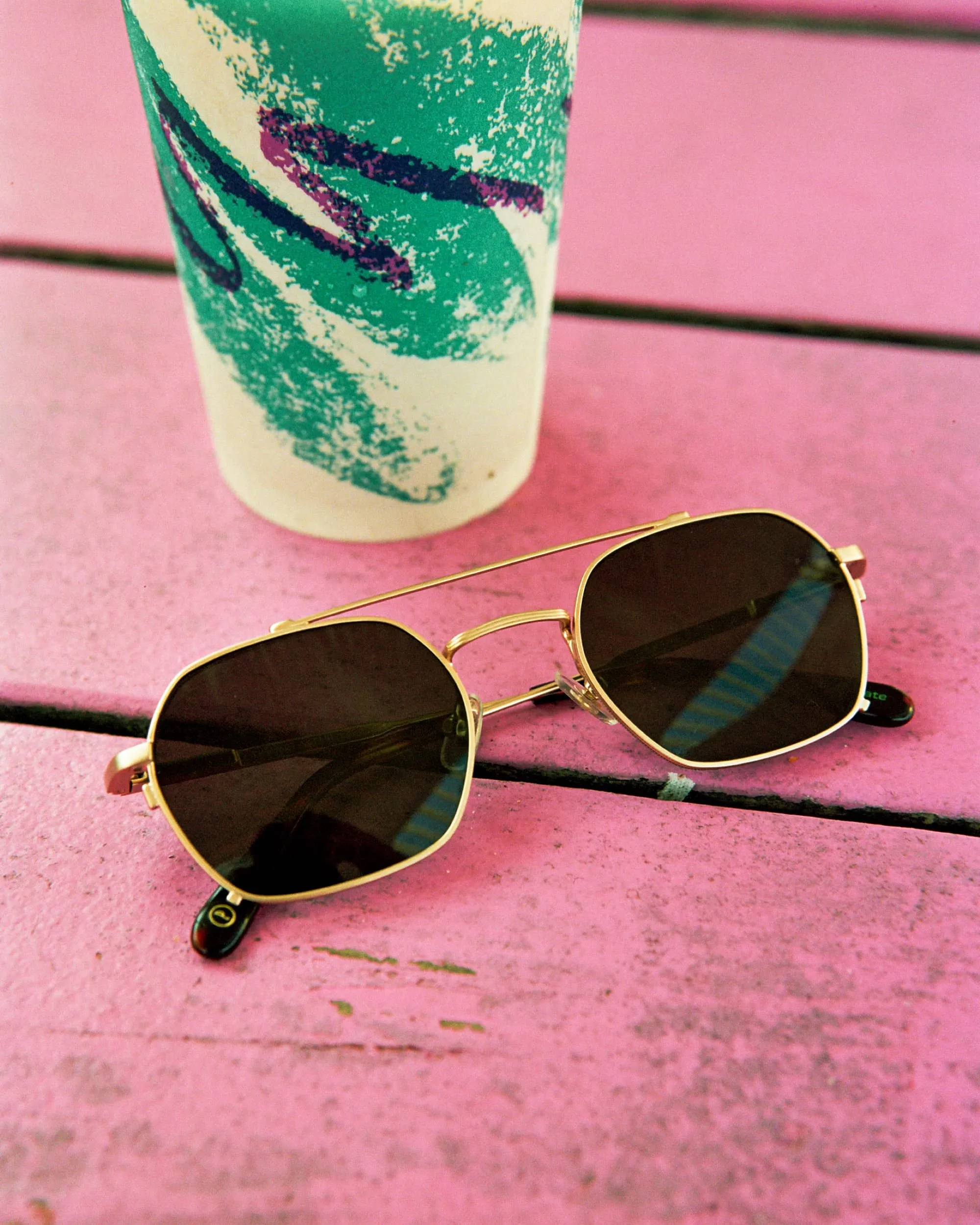 The Jazz Safari - Gold Polarized sold by Crap Eyewear product image thumbnail 4