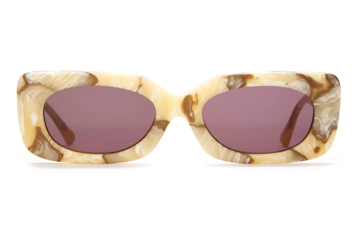 The Supa Phreek - Cream Marble Bio sold by Crap Eyewear
