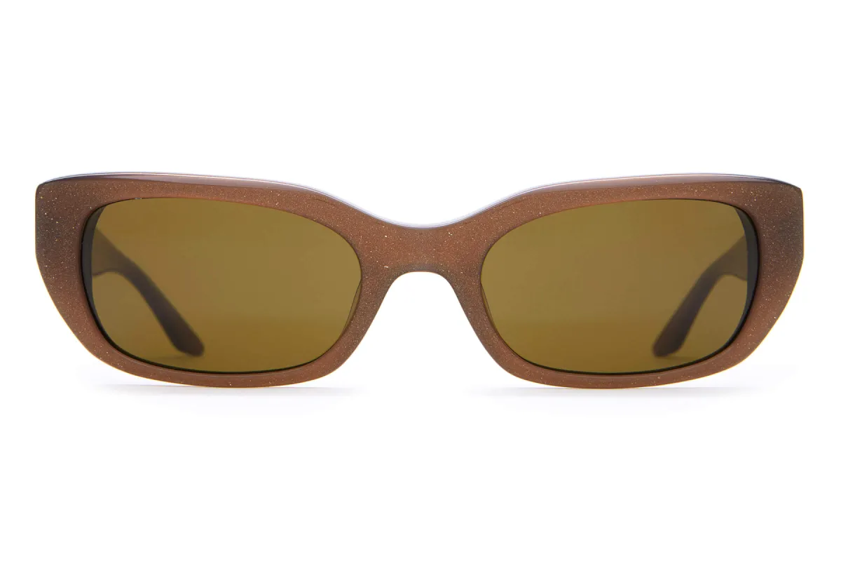 The Gothic Breeze - Recycled Brown Glitter sold by Crap Eyewear