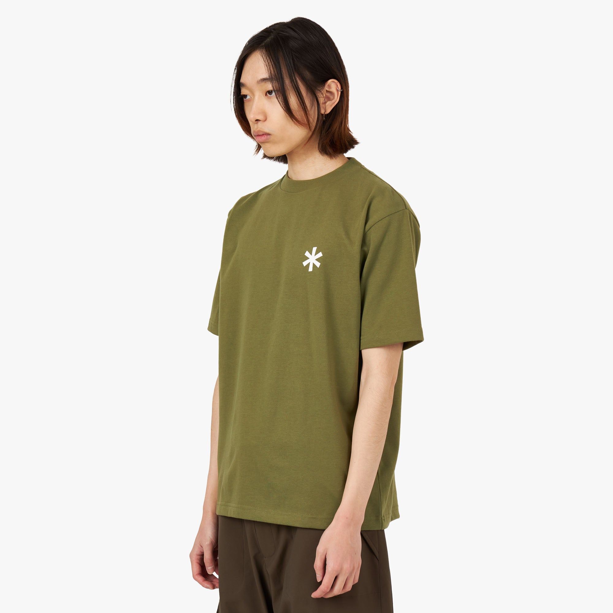 Snow Peak Back Printed Logo T-shirt / Olive sold by Livestock product image thumbnail 2