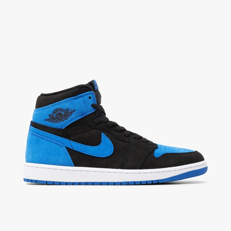 Jordan 1 Retro High OG Black / Royal Blue - White sold by Livestock