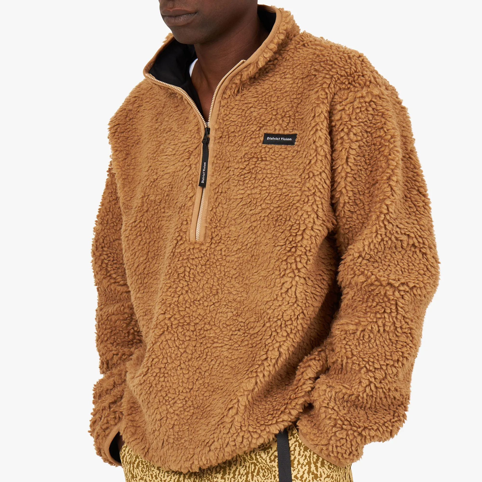 District Vision Half-Zip High-Pile Merino Fleece / Sand sold by Livestock product image thumbnail 4
