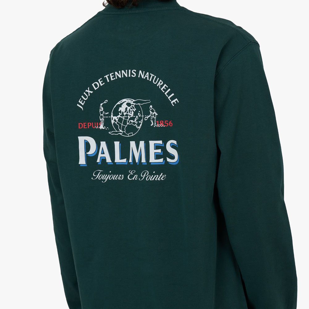Palmes Water Long Sleeve T-shirt / Green sold by Livestock product image thumbnail 5