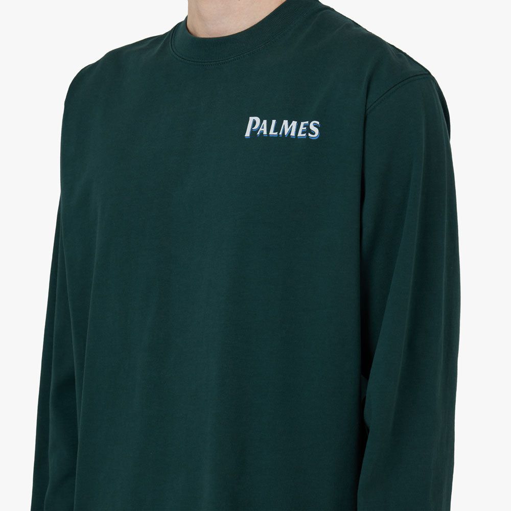 Palmes Water Long Sleeve T-shirt / Green sold by Livestock product image thumbnail 4