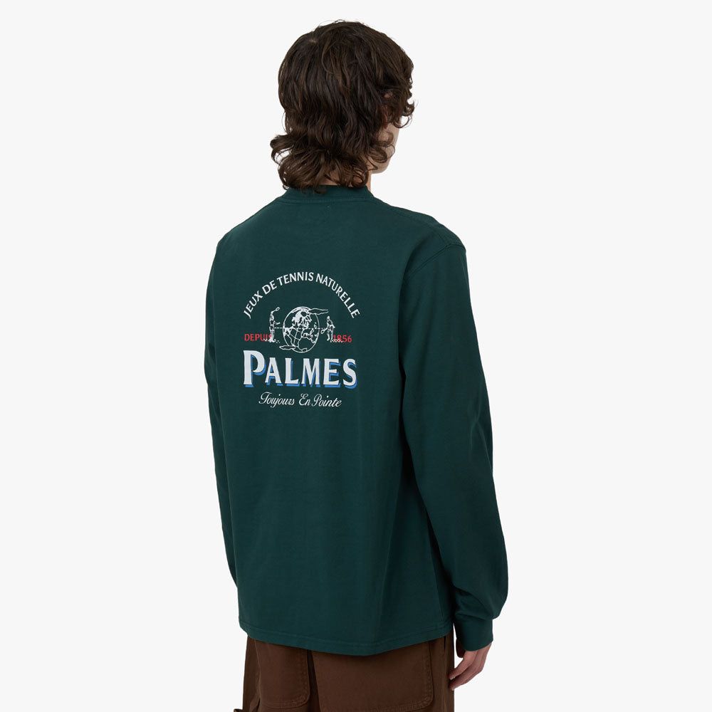 Palmes Water Long Sleeve T-shirt / Green sold by Livestock product image thumbnail 3