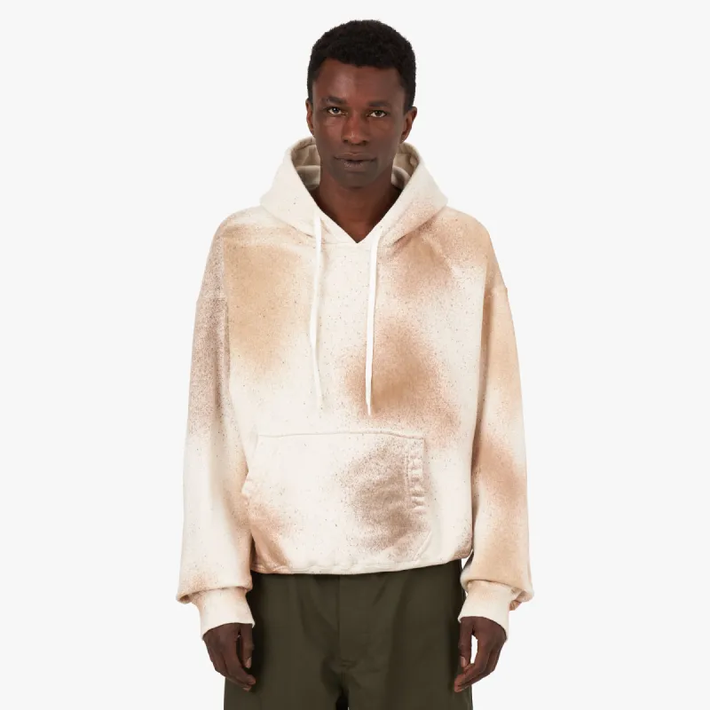 NOMA t.d. Hand Dyed Twist Pullover Hoodie / Multi sold by Livestock