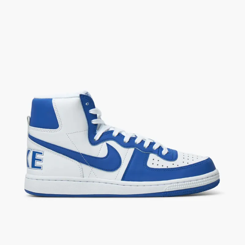 Nike Terminator High White / Game Royal sold by Livestock