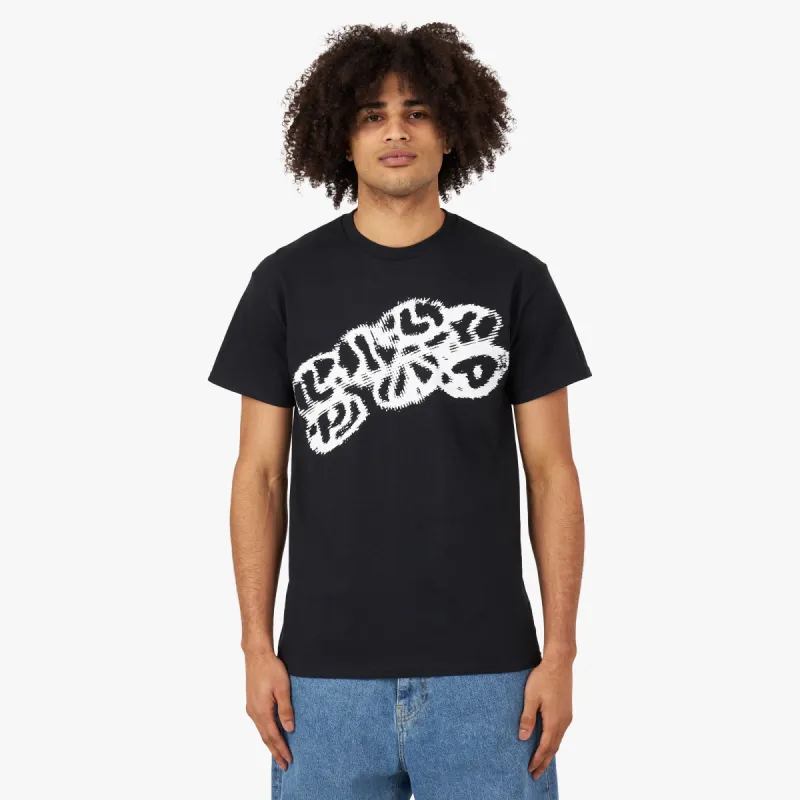 Lilypad Magazine Faded Logo T-shirt / Black sold by Livestock
