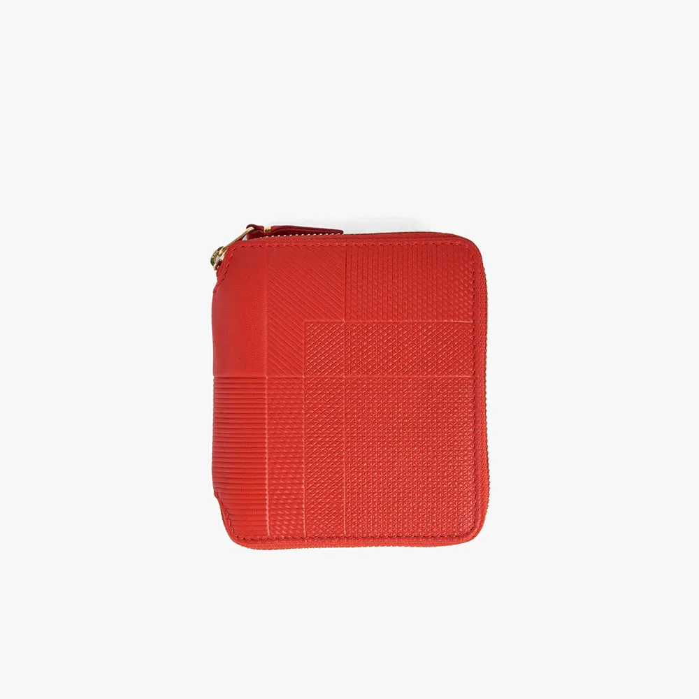 COMME des GARÇONS WALLET Intersection Zip Wallet / Red sold by Livestock product image thumbnail 4