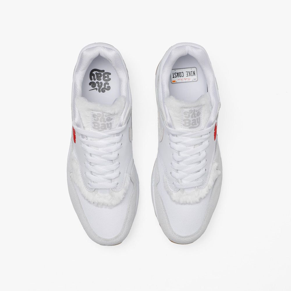 Nike Air Max 1 PRM White / University Red sold by Livestock product image thumbnail 5