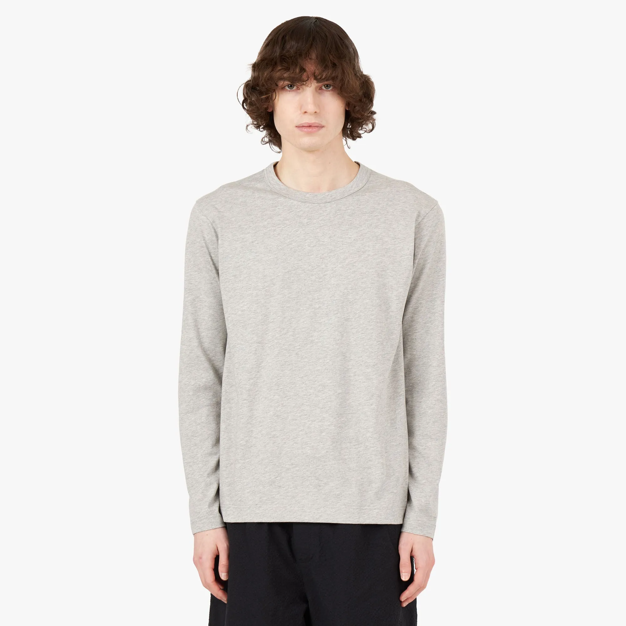 COMME des GARÇONS SHIRT Long Sleeve T-shirt / Grey sold by Livestock