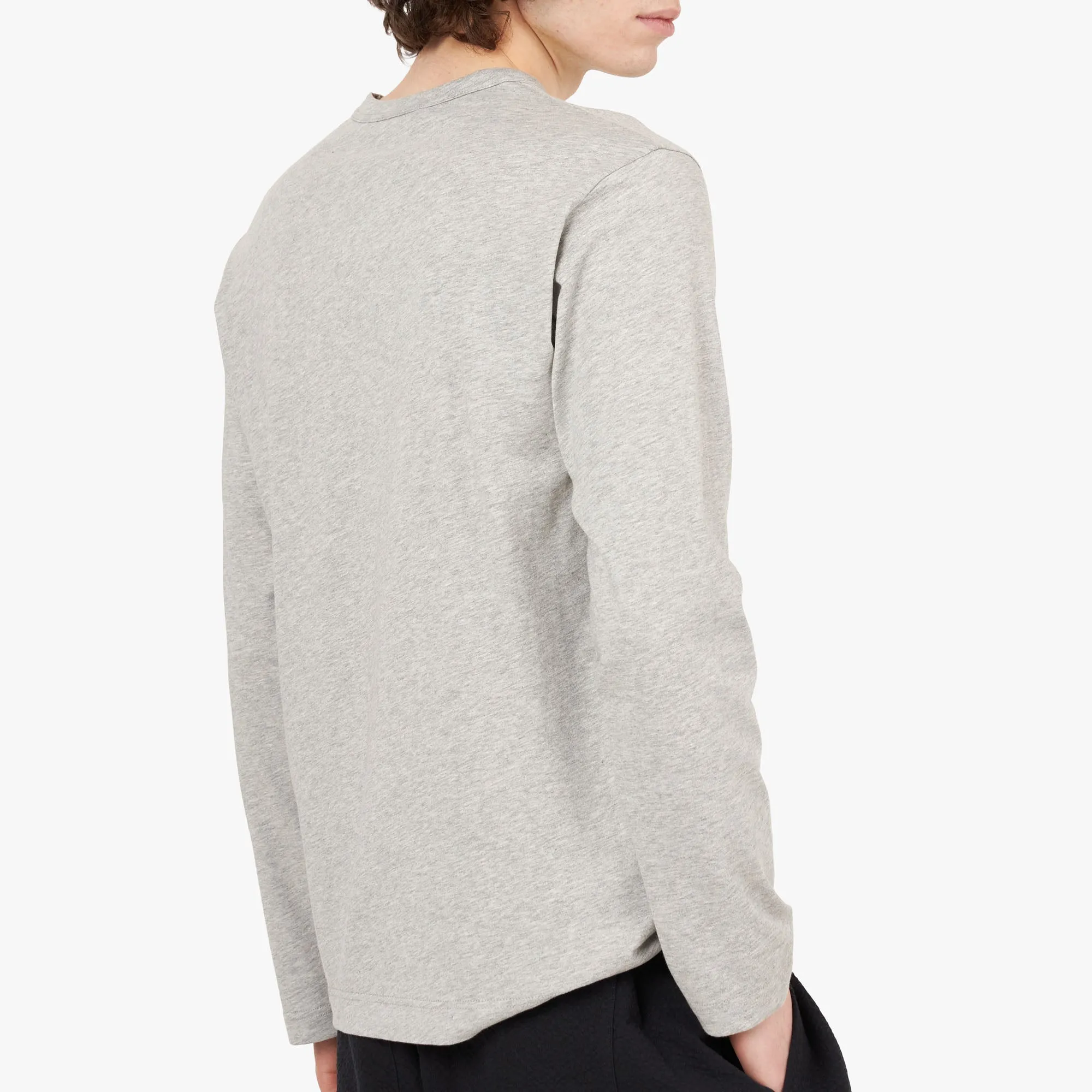 COMME des GARÇONS SHIRT Long Sleeve T-shirt / Grey sold by Livestock product image thumbnail 5