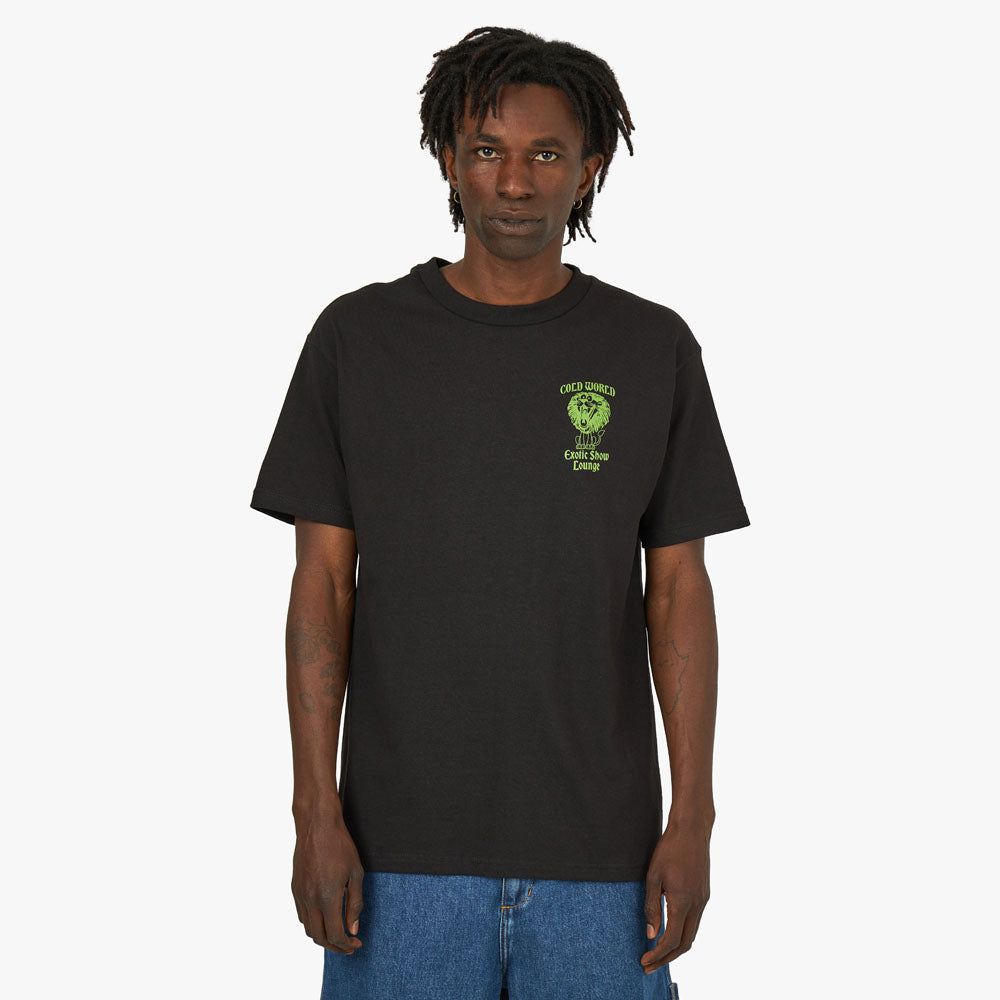 Cold World Frozen Goods Exotic Show Lounge T-shirt / Black sold by Livestock