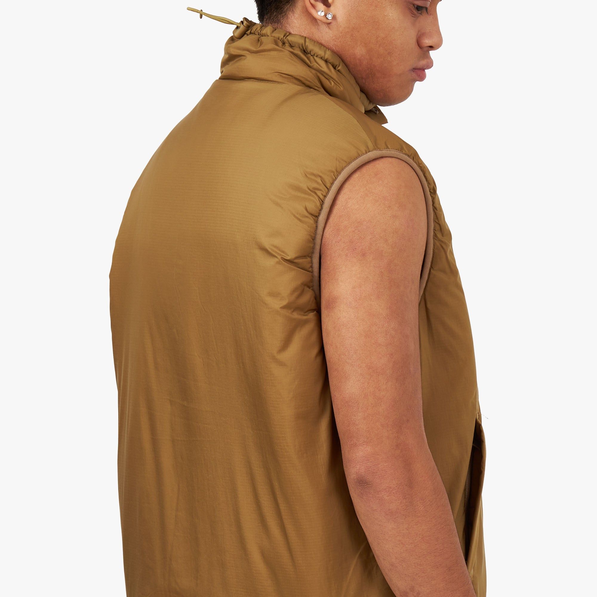 BEAMS PLUS Reversible WORK Puff Vest Camo Jacquard / Camo sold by Livestock product image thumbnail 5