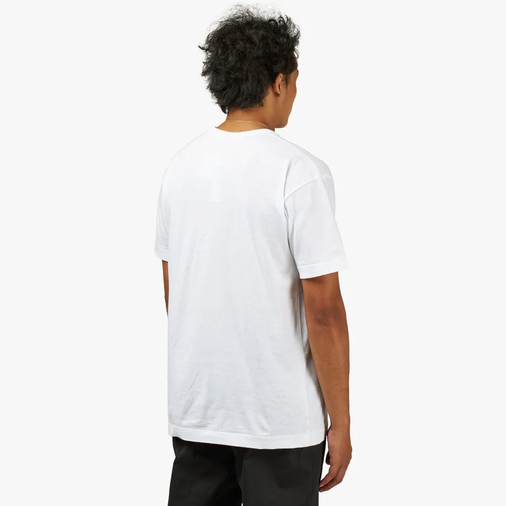 COMME des GARCONS PLAY Black Heart T-Shirt / White sold by Livestock product image thumbnail 3