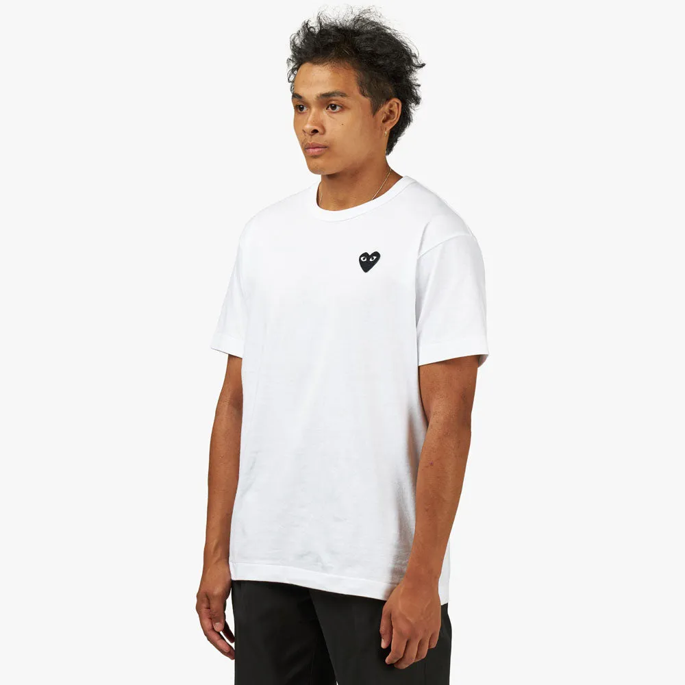 COMME des GARCONS PLAY Black Heart T-Shirt / White sold by Livestock product image thumbnail 2
