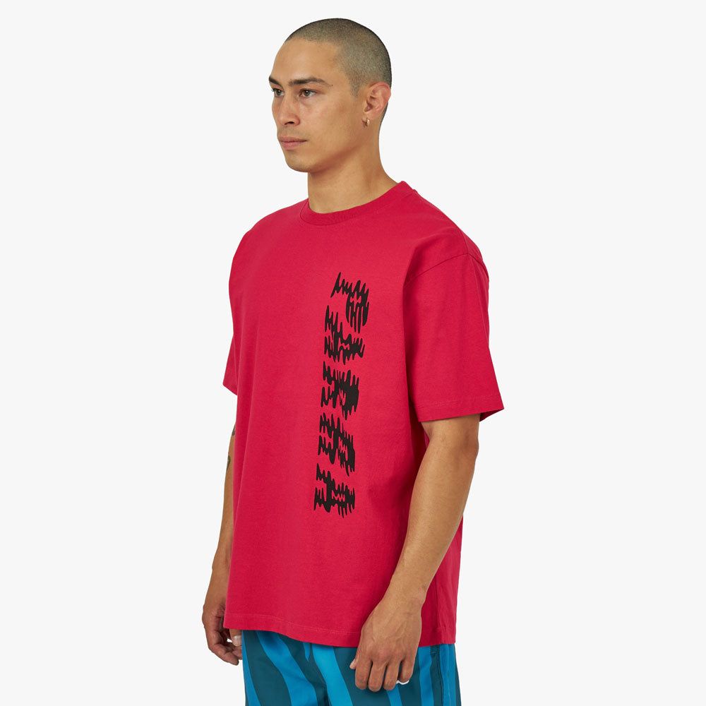 By Parra wave block tremors t-shirt / Purple Pink sold by Livestock product image thumbnail 2