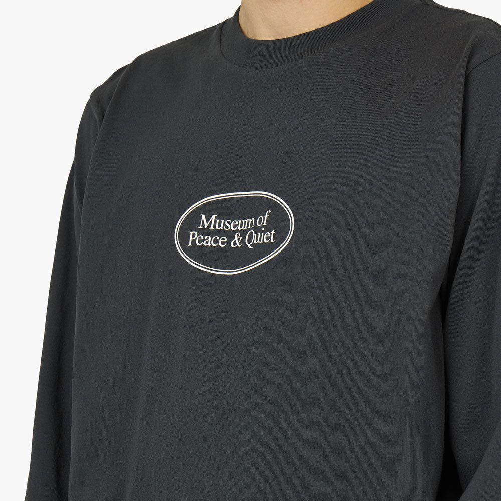 Museum Of Peace & Quiet Classic Mopq Ls-Shirt / Black sold by Livestock product image thumbnail 4