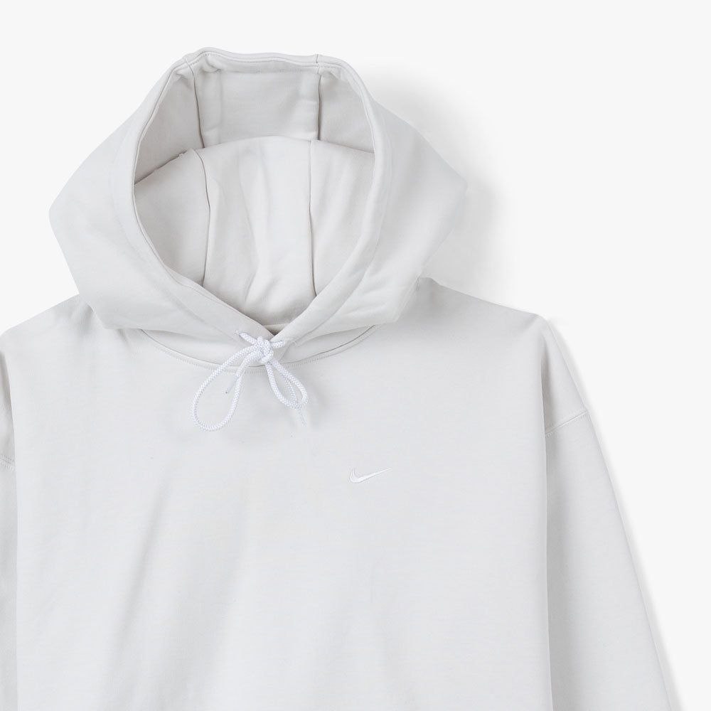 Nike Solo Swoosh Fleece Pullover Hoodie Phantom / White sold by Livestock product image thumbnail 3