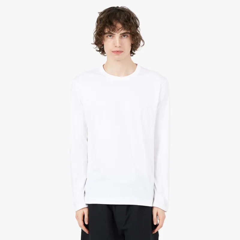 COMME des GARÇONS SHIRT Long Sleeve Forever T-shirt / White sold by Livestock