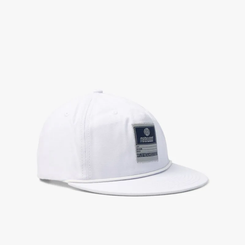 Metalwood Field Rope Hat / White sold by Livestock