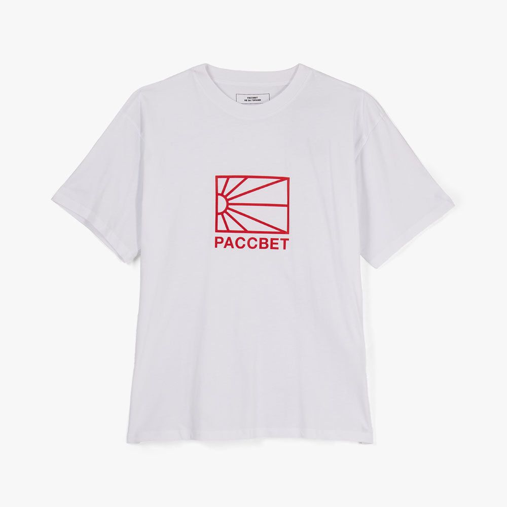 Rassvet (PACCBET) Big Logo T-shirt / White sold by Livestock product image thumbnail 4