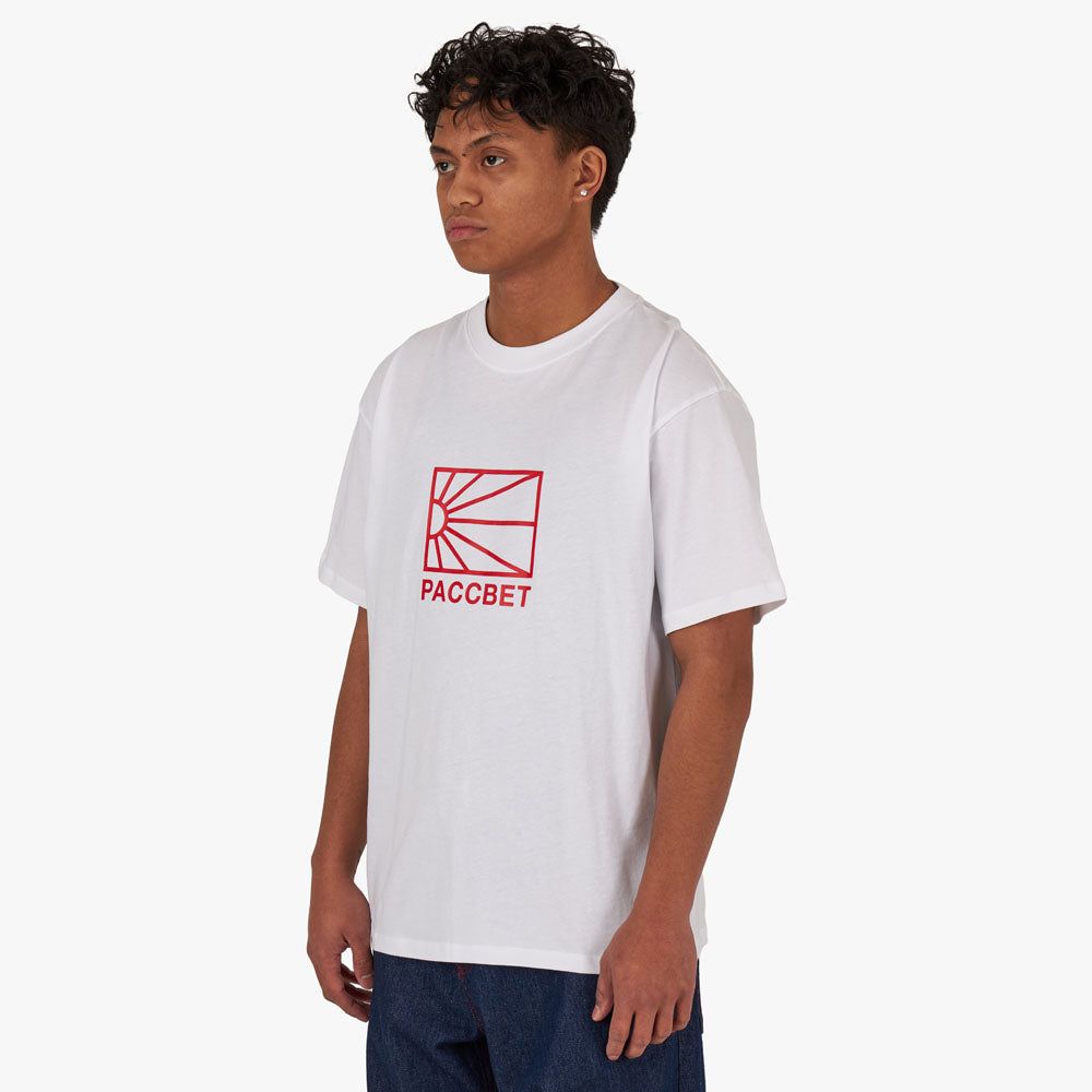 Rassvet (PACCBET) Big Logo T-shirt / White sold by Livestock product image thumbnail 2
