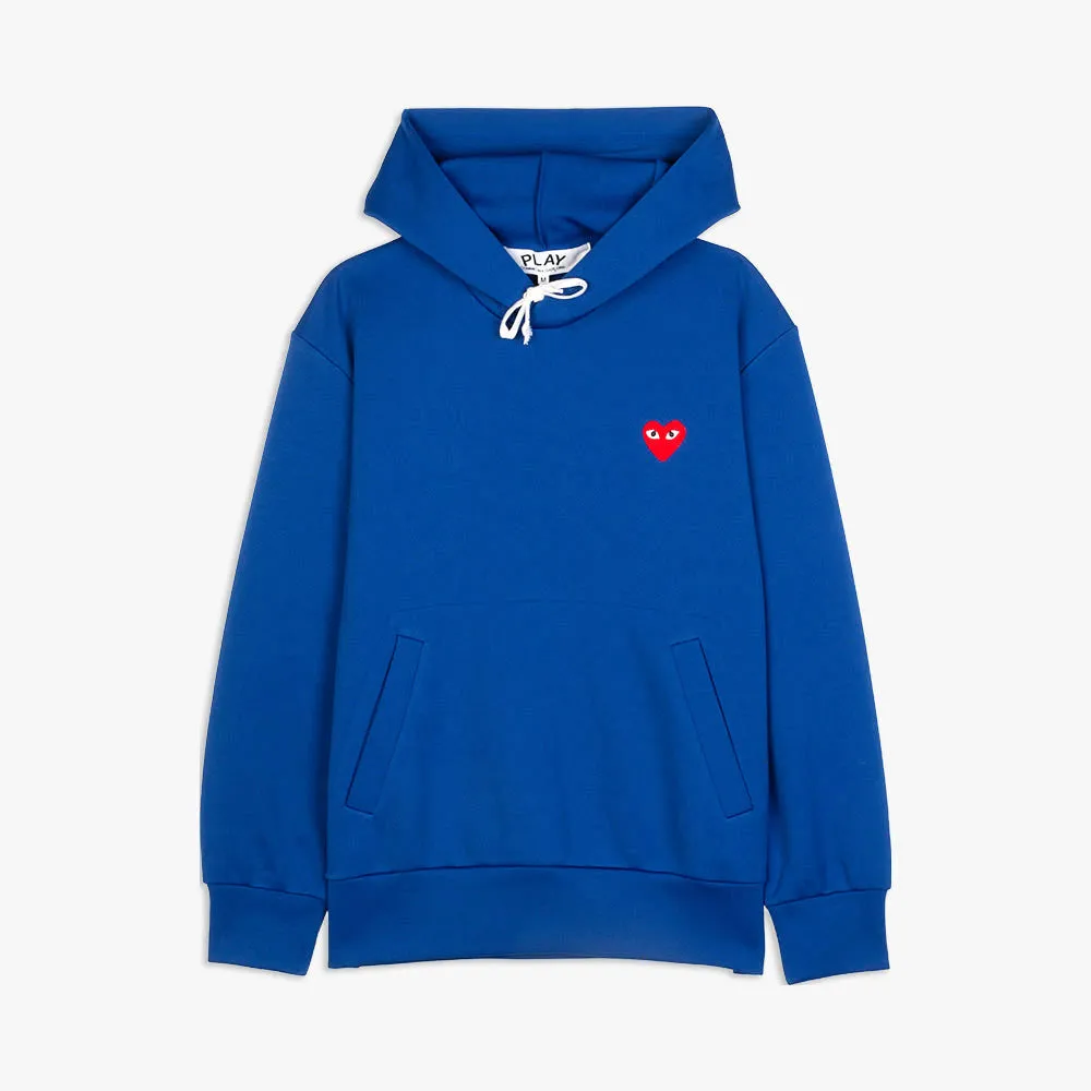 COMME des GAR�ONS PLAY Red Heart Pullover Hoodie / Navy sold by Livestock product image thumbnail 4