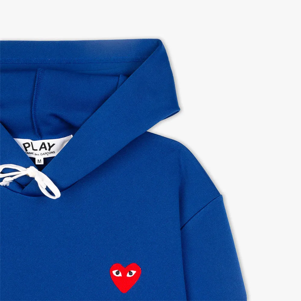 COMME des GAR�ONS PLAY Red Heart Pullover Hoodie / Navy sold by Livestock product image thumbnail 5