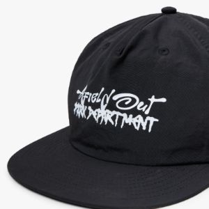 afield out Department Nylon Hat / Black sold by Livestock