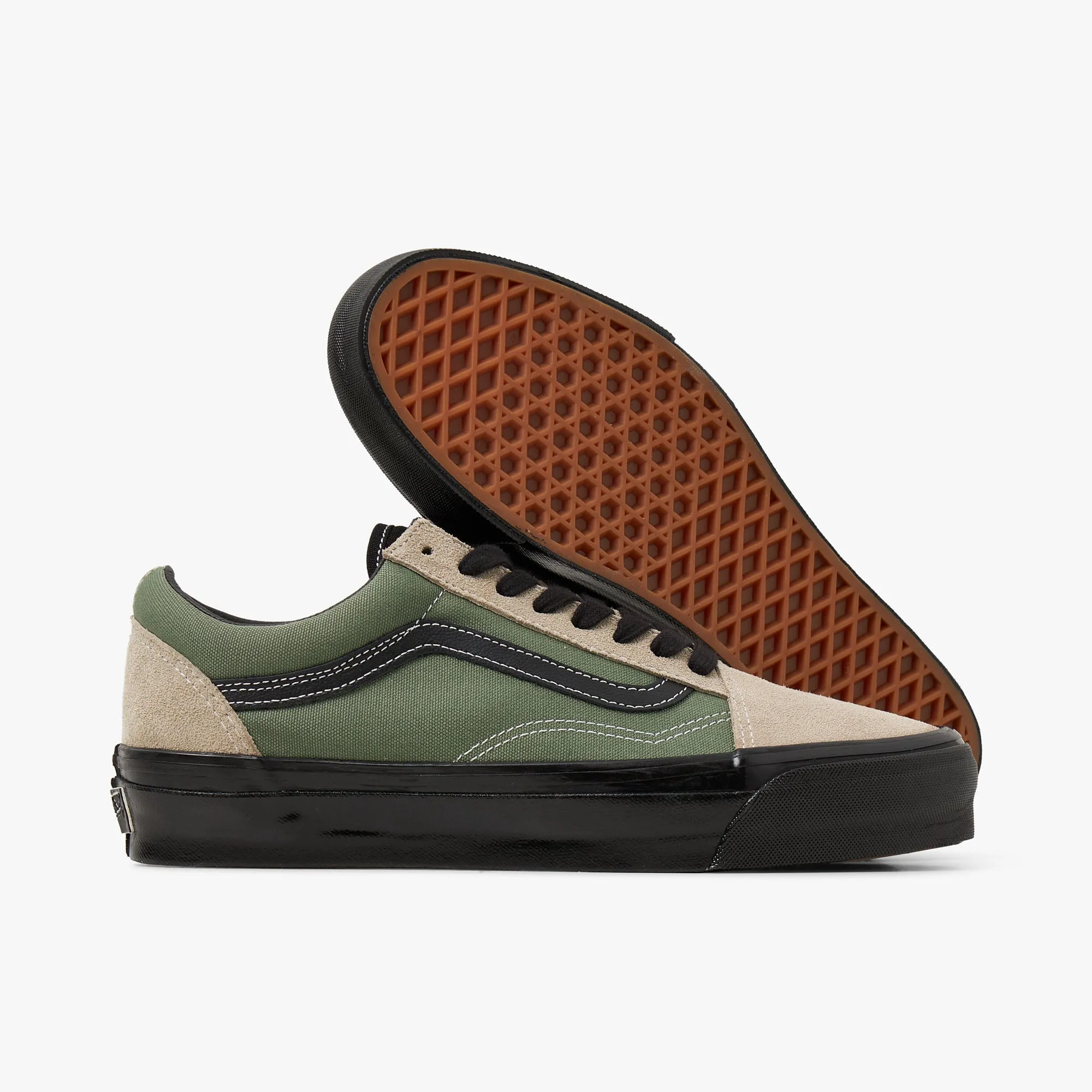 Vans Old Skool 36 LX Park Ranger Aluminum / Olive | Parallel