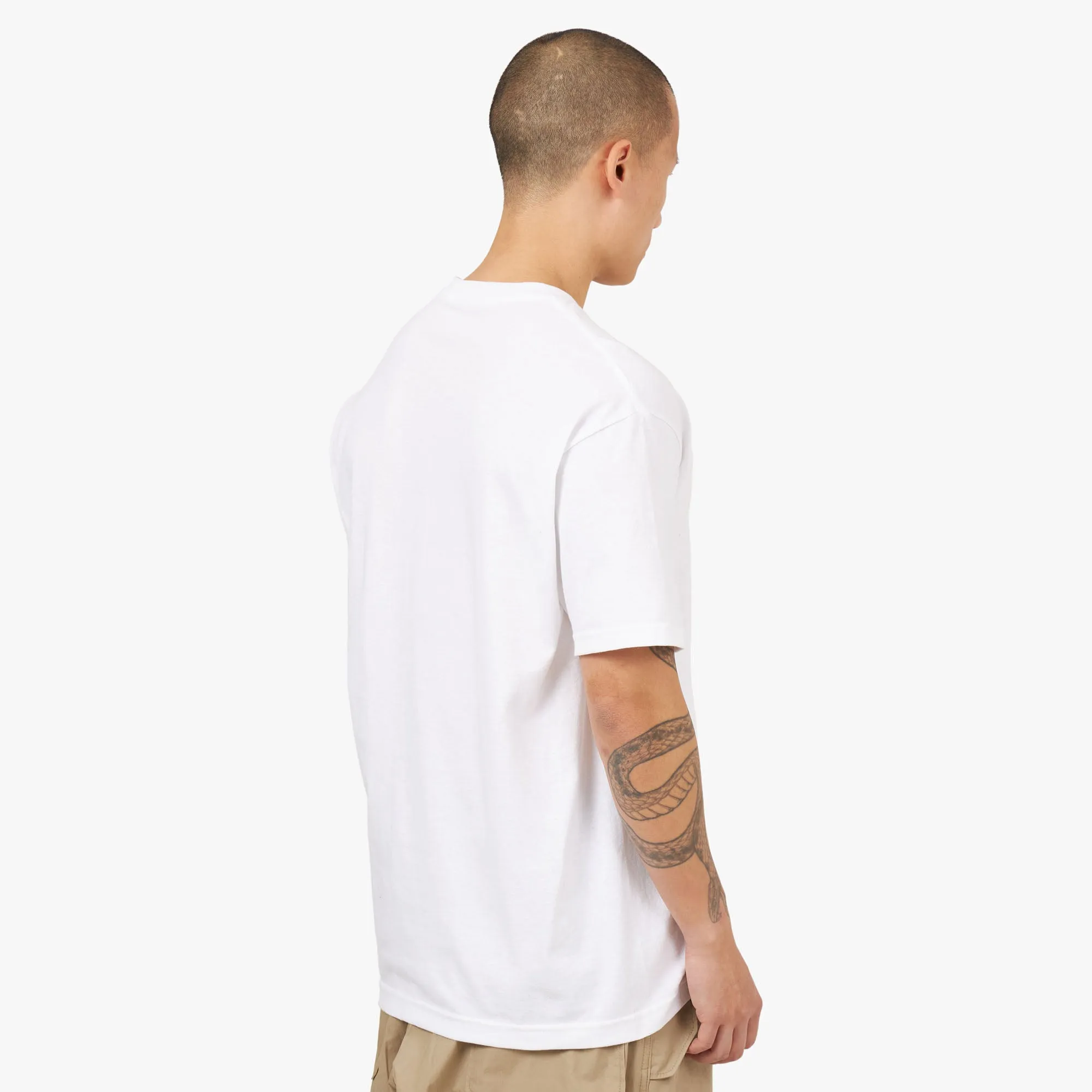 Full Court Press Crossover T-Shirt / White sold by Livestock product image thumbnail 3