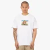 Full Court Press Crossover T-Shirt / White sold by Livestock
